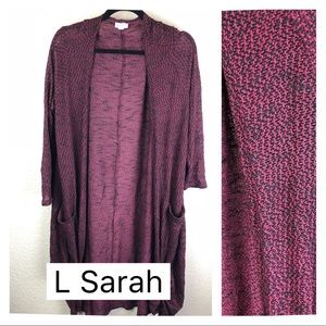 LuLaRoe Sarah duster sweater, Large